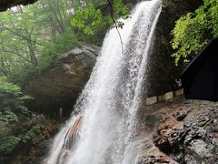 高山村　松川渓谷　雷滝（裏見の滝）・八滝　☆《日本の美しい村》の一つ