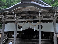 戸隠神社　中社に参拝　御神木・三本杉　☆山口屋主人は忍者風