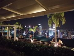 シンガポール マリーナベイサンズ57F『SPAGO』とラッフルズホテル『ティフィンルーム』 ホテルは『ホリデイイン オーチャードシティセンター』　2016年9月