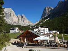 2016晩夏 イタリア・ドロミテ＆スイス旅行記 【４】 Catinaccio 山塊ハイキング 前編 Ciampedie から 583コースを Passo di Lausa へ 