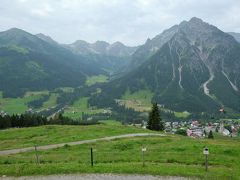 2016年オーストリア・ドイツの旅　№10　　　＊＊＊ Sonna Alp への Panoramaweg  と Walmendingerhorn  周辺ハイキング ＊＊＊