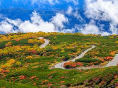 天空の絶景～乗鞍岳の紅葉～