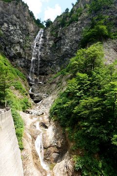 2016.7小松・白山出張旅行3-白山白川郷ホワイトロード　石川県側　ふくべの大滝など　三方岩トンネル