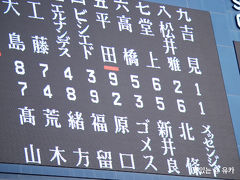 阪神タイガース　VS　中日ドラゴンズ　於：甲子園球場 