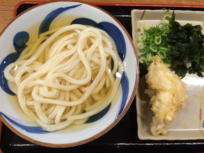 うどんが食べたくて、エキスポへ