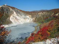 紅葉の北海道　登別