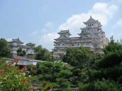 お見舞いついでに世界遺産♪姫路城で日焼けする〈城内でも汗だくの巻〉