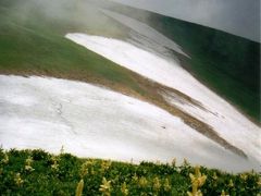 思い出の山旅ー12.飯豊連峰縦走・素晴らしいお花畑と残雪