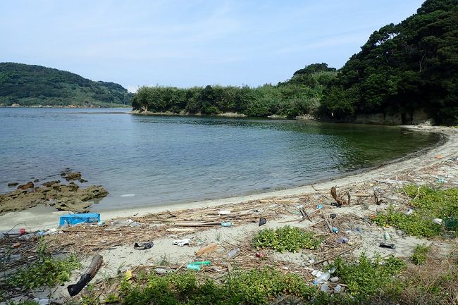 なまけ猫天国の馬島と小倉の元気いっぱい旦過市場＠青春１８きっぷと船旅