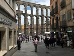 スペイン・セゴビア 街を渡る水道橋 2016年5月その9