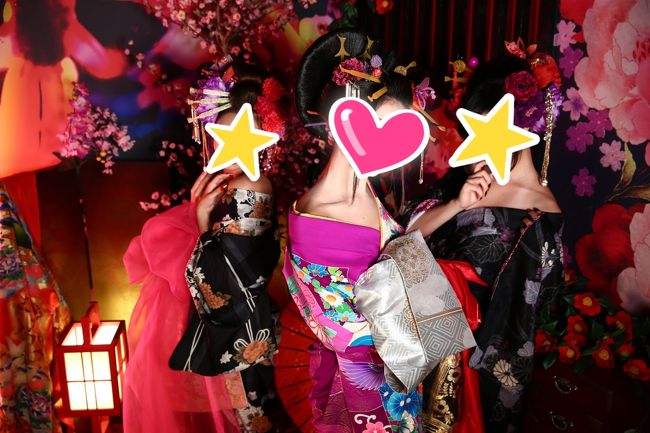 お盆休みに予定が無いな~と5日前ぐらいに思いついた旅です(^^;;<br /><br />豆寅で可愛い手毬寿しを食べて<br />Miyuのやってみたかった花魁体験(笑)にマロンとショコラもついでに体験。<br />グランヴィア京都へ宿泊します。<br /><br />夕食はホテルちかくの「はしたて」さんへ