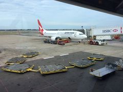 Qantasで行くぜ！クライストチャーチ→シドニー→東京 part1