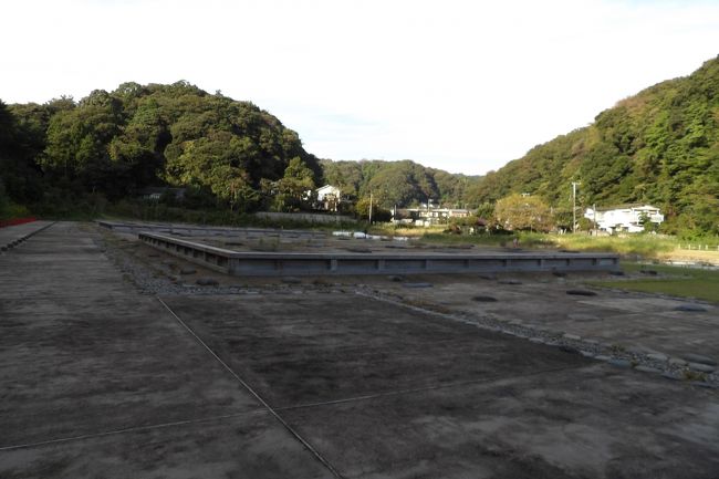 　獅子舞から亀ヶ渕橋に出るともう永福寺跡である。今泉から天園峠を通ってここまで来ると、永福寺は大手中路の起点に建てられた大寺院であることが分かる。そして、滅ぼされた奥州平泉の藤原氏や源義経等の怨霊がたどって追いかけて来る道はこの大手中路だということが理解できる。しかし、そうした源頼朝が奥州平泉に遠征し凱旋した街道がどれであったのかの調査よりも、ここ永福寺跡の整備の方が優先されている。すなわち、永福寺のなぜここに建てられたのかの立地については不明のままにされている。あるいは、三堂東にある西ヶ谷から上る山道が永福寺から「展望台」の道標から上り、天園ハイキングコースに向かう尾根道（旧街道）を切り欠いて切通しになっているのかも解明されてはいない。また、西ヶ谷からの尾根下に百八やぐらが営まれたことも調査さえもなされてはいない。最も、「武家の古都・鎌倉」が落選してしまい二度と登録されることなどないにもかかわらず、その事例がないことを知りつつも、推薦辞退したのだから登録は可能などとうそぶいて絵に描いた餅を後生大事にして、こうした永福寺跡の整備を続けているのであるから、めでたいのにもほどがある。<br />　さて、こうした永福寺跡の整備がどれほど観光客を引き付けるのか、むしろ、頼朝と政子（の夫婦）の顔を明らかにできるのに、それをすれば、鎌倉への訪問者、観光客がどれほど鎌倉を身近に感じられることか。<br />（表紙写真は永福寺跡）