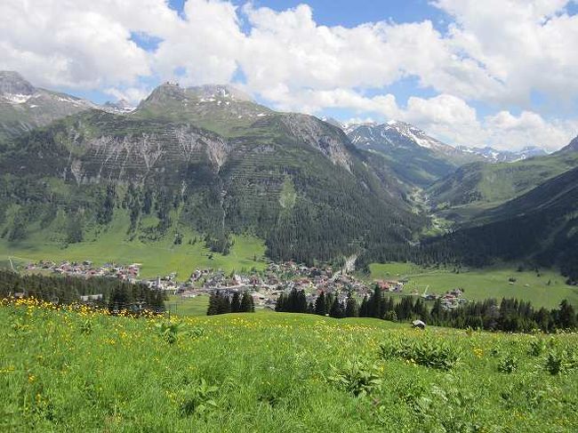 ７月４日(月）次の訪問地、Lechへ向かって移動した。