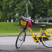 ２度目のフィンランドはヘルシンキで暮らすように旅しよう ♪     その４レンタサイクルで街の中を走ってみよう！