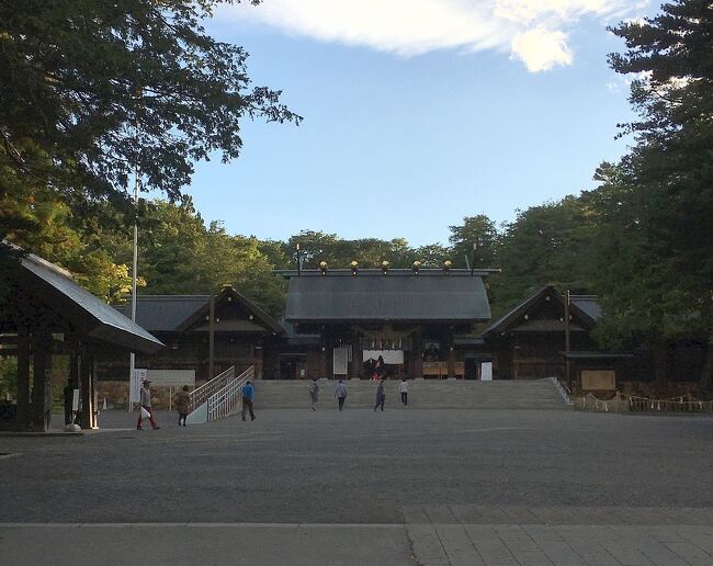 一年振りの旅行で札幌のパワースポット・北海道神宮にお参りしました