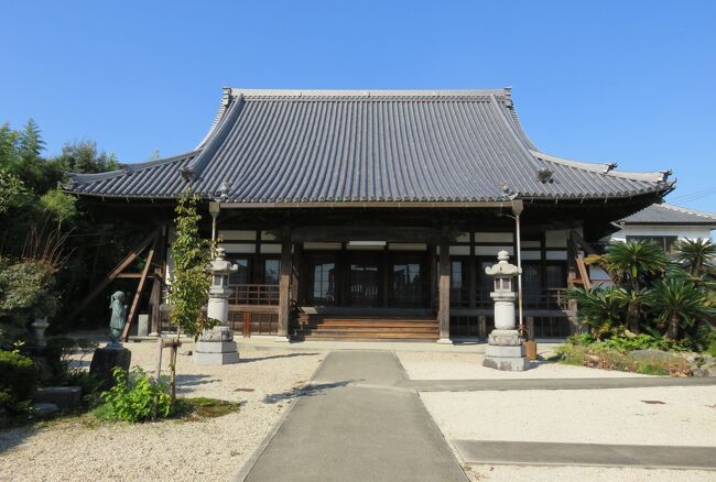 2016秋、沓掛城と縁区のお寺(4/4)：慈光寺(2)：山門、鐘楼、正福寺：本堂、親鸞像