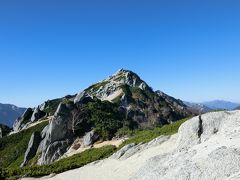 初めての北アルプス　晩秋の燕岳