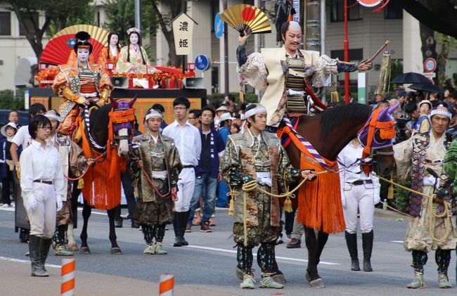 名古屋祭り三英傑行列