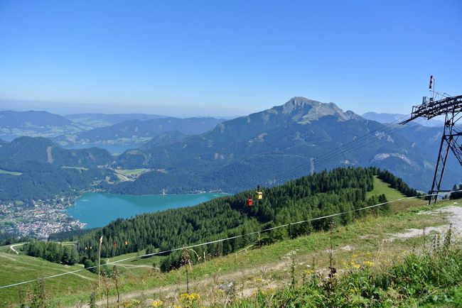 2016年夏（９）St.ギルゲン滞在　Zwölferhorn 360度絶景パノラマコース ハイキングとまち歩き