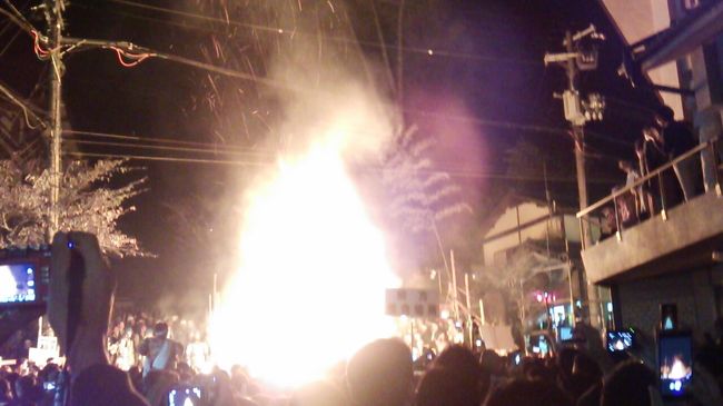 2016年京都時代祭・鞍馬の火祭り＆竹田城跡見物の旅（パート２　鞍馬の火祭り見物編）