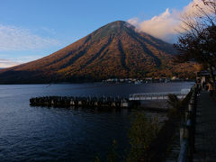 日光　中禅寺湖　紅葉　歩かないで観光　下