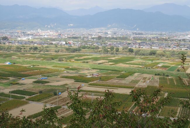 2016秋、善光寺と信濃(13/13)：10月25日(5)：妻女山、見晴台、川中島古戦場の眺望