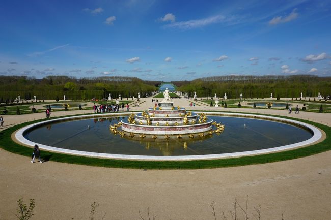 パリ～アルザス・ドライブ #22 - 番外編、広大なベルサイユ宮殿の庭園