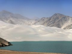 2013年中国新疆放浪記110・喀什散策06-2～喀拉庫勒湖へ･恰克拉克湖白い砂編