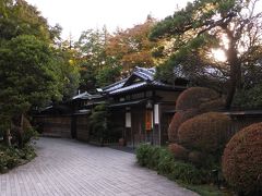 菊華荘の紅葉はまだまだ先（11月4日）