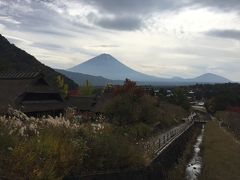 久々の河口湖周辺紅葉ドライブ