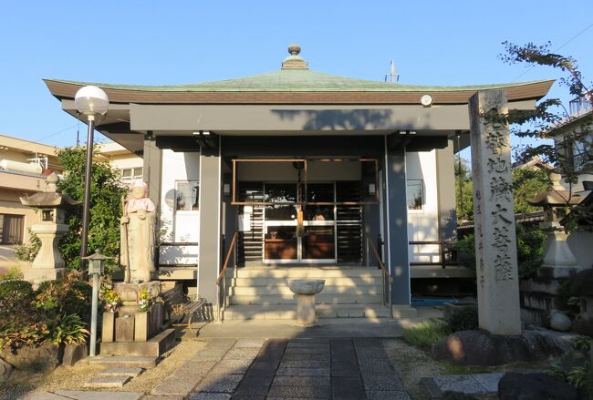 嶋田城址と所縁の寺社の紹介です。島田神社に続いて、至近場所に立地する嶋田地蔵寺の紹介です。島田城の歴代城主だった牧氏の菩提寺です。