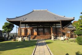 2016秋、尾張・植田城址と所縁の寺社(5/6)：泉称寺から歩いて栄久寺へ、梵鐘、長い石段