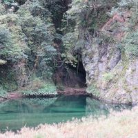 岩国の奥地にある雙津峡温泉の錦パレス・ホテルに一泊。美しい環境！