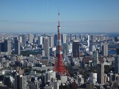 『グランドニッコー東京 台場』（旧『ホテル グランパシフィック LE DAIBA』）のデラックスツインレインボーブリッジビュー宿泊記、最上階のダイニング＆バー【スターロード】での朝食ブッフェ、『グランドハイアット東京』でランチ、『六本木ヒルズ』の52階の展望台からの眺望 