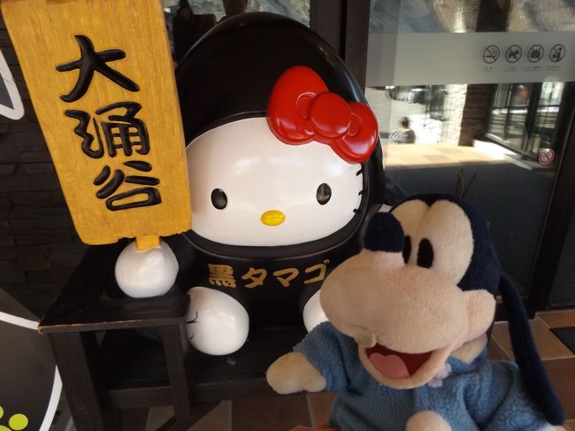 グーちゃんだよ。<br />秋の本合宿もいよいよ大詰め。<br />久々の大涌谷の現状を自ら視察。<br />そして不老不死の赤ちゃんになるため<br />またしても黒玉子をご賞味!<br />だけどグーちゃんの場合、<br />その黒玉子は自家生産になるよ。<br />これは箱根の神様から選ばれた者だけの特権なの!<br /><br />えっへん!