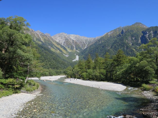 ルートは松本→上高地→乗鞍。