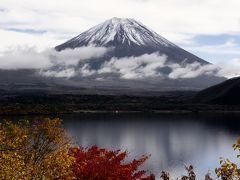 富士五湖と富士山