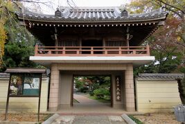 2016秋、川村北城址と所縁の寺社(3/4)：寿昌山・大永寺、東門、鐘楼門、本堂、地蔵尊