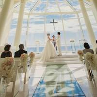 娘の結婚式　ホテル日航アリビラクリスティア教会