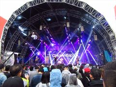 香港★大雨で寒さに負けた…秋の音楽フェス！Clockenflap Day2 @ Central Harbourfront Event Space