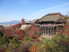 そうだ　紅葉定番　清水寺　行こう