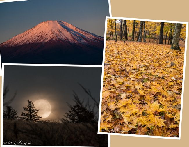 2016年最後の山中湖ロッジ滞在記（１）　～山中湖周辺で、富士山、紅葉、月を撮り歩く～