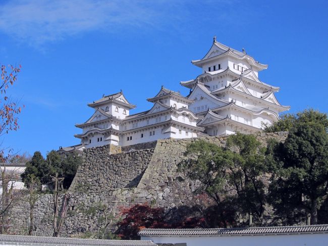 本当に白かった～ (^_^;) 「白鷺城」～嵯峨嵐山「渡月橋」～東寺