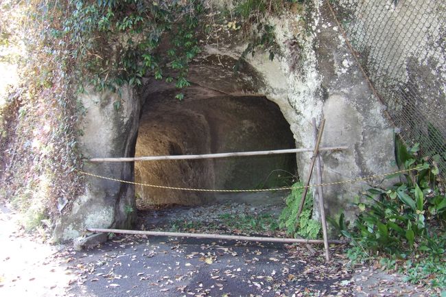 　北鎌倉の明月院北の明月院通に更地があり、南北に延びる崖にやぐらが見える。これまでは、道路沿いに1つだけやぐらがあり、駐車場スペースとして使われていたこともあった。しかし、その横穴は隧道（トンネル）でその中に1つやぐらが掘られていた。向かいの奥さんに聞くと5年前くらいに家屋が取り壊されて更地になったのだという。昔はこの隧道（トンネル）を通っていたのだという。また、更地の北の住宅裏にもやぐらがあるのだという。明月谷には廃寺となった最明寺と禅興寺があった。おそらくは、南に開いたこの谷戸には明月院のような禅興寺の塔頭があったのだろう。<br />　この更地には竹藪があり筍が伸びている。明月院通の入口の川沿いには四方竹が群生しているが、遠目には丸竹のコマチダケ（小町竹）のようにも見える。ただし、四方竹か丸竹かは近くで見ないと分からない。<br />（表紙写真は隧道（トンネル））