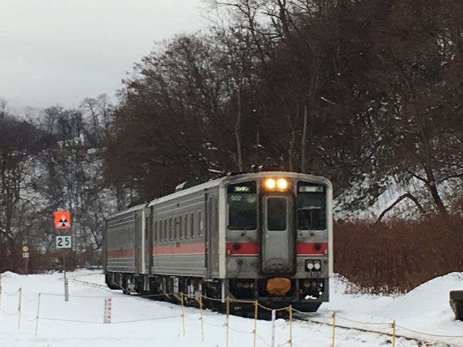 12月4日で留萌線が廃止されるとのことで増毛駅まで行ってきました