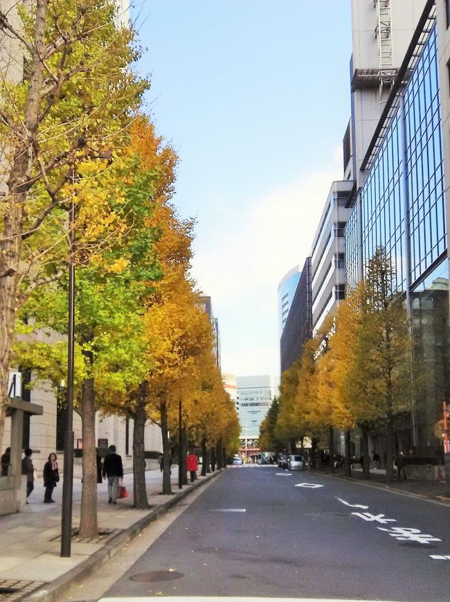 日比谷あたりの紅葉がまだ良いという事を聞いて，<br />写真投稿を始めたこともあって，デジカメも持ち，<br />用事ついでに歩いてみました。<br /><br />