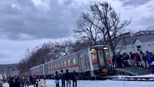 【超レア限定品】留萌線増毛駅最終列車お見送りの会のメモリアルセット 留萌本線留萌～増毛ラストラン 95年の歴史に幕を閉じる最終列車