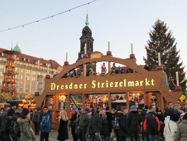 10年ぶりにクリスマスシーズンのドイツを訪れました。<br />前回はドイツ南部を中心に、今回はドイツ東部を中心に周ってきました。<br /><br />念願のバッハゆかりの地ライプツィヒ、トーマス教会にて聴くクリスマス・オラトリオから、ドレスデンでのシュトレン祭まで、クリスマスで盛り上がるドイツを満喫した8日間になりました。<br /><br />□1日目：成田-パリ（乗継）-ニュルンベルク<br /><br />□2日目：<br />　[午前]ニュルンベルク（市内観光・クリスマスマーケット）<br />　[午後]アンナベルク・ブッフホルツ（クリスマスマーケット）<br /><br />□3日目：<br />　[午前]フィヒテルベルク蒸気機関車乗車<br />　[午後]ザイフェン（おもちゃ博物館・クリスマスマーケット）<br /><br />■4日目：<br />　[午前]マイセン（国立マイセン磁器工場）<br />　[午後]ドレスデン（市内観光・クリスマスマーケット）<br /><br />□5日目：<br />　[午前]ドレスデン（シュトレン祭）<br />　[午後]ライプツィヒ（バッハ博物館・クリスマスマーケット・クリスマス オラトリオ鑑賞）<br /><br />□6日目：<br />　[午前]ベルリン（市内観光）<br />　[午後]自由行動（ペルガモン博物館）<br /><br />□7・8日目：帰国　ベルリン-パリ（乗継）-成田<br />　