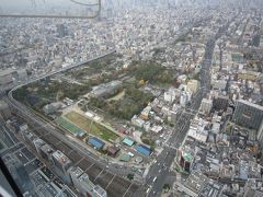 大阪・あべのハルカスからの風景